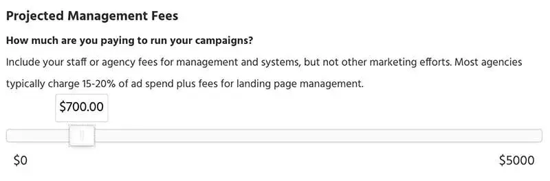 project management fees