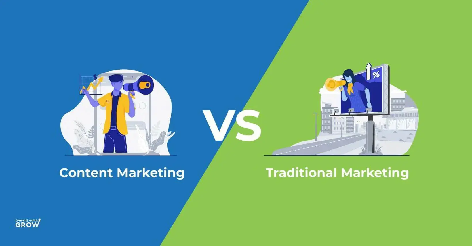 content marketing vs traditional marketing