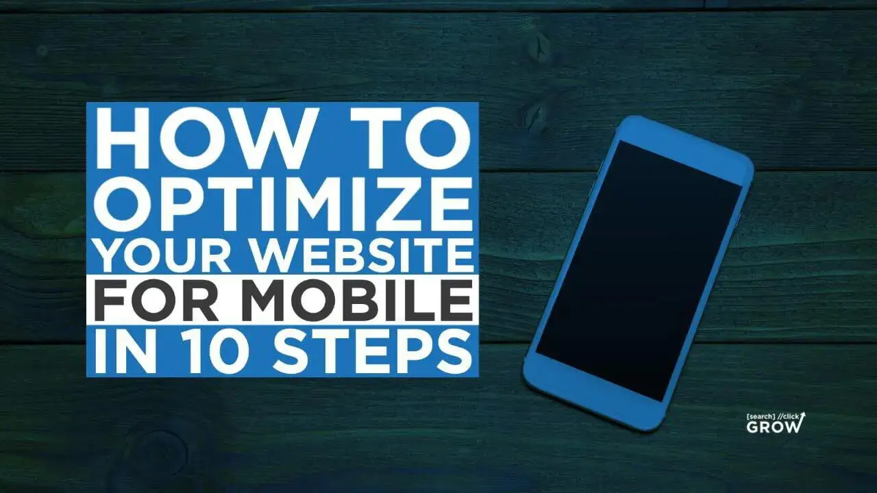 how to optimize your website for mobile