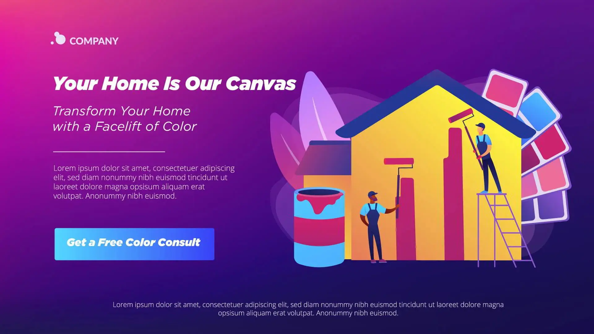 above the fold example