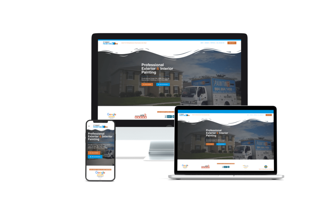 1st-coast-painting-3586347 website re-design services