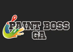 paint boss logo design after