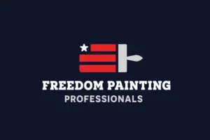 freedom painting logo design