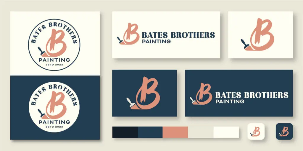 Bates Brothers Painting logo