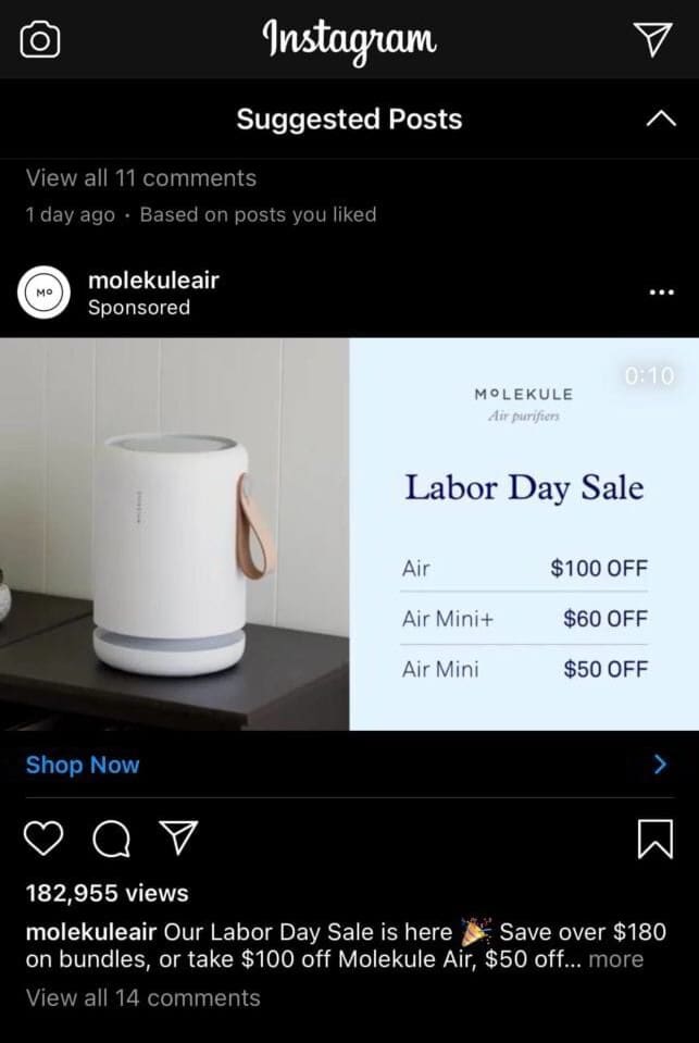 instagram ads