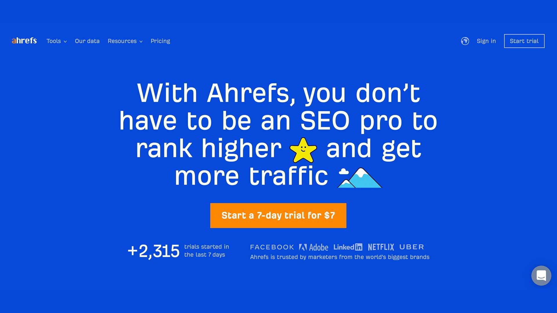 Ahrefs is a powerful seo tool