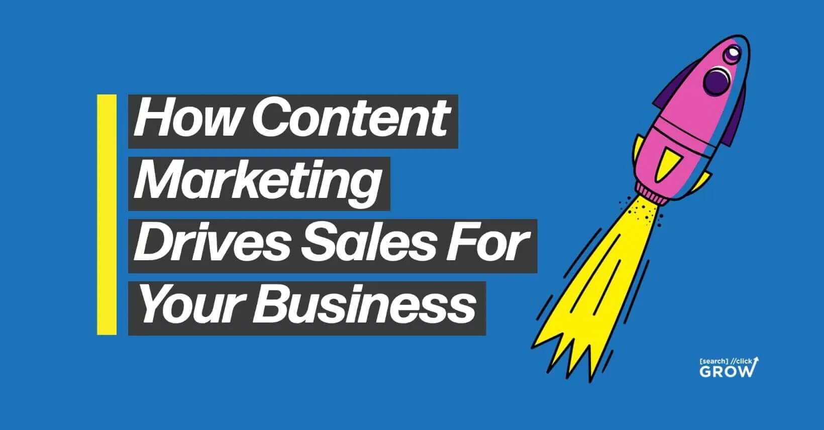 how content marketing drives sales