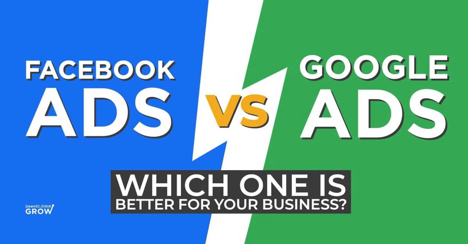 facebook vs google ads