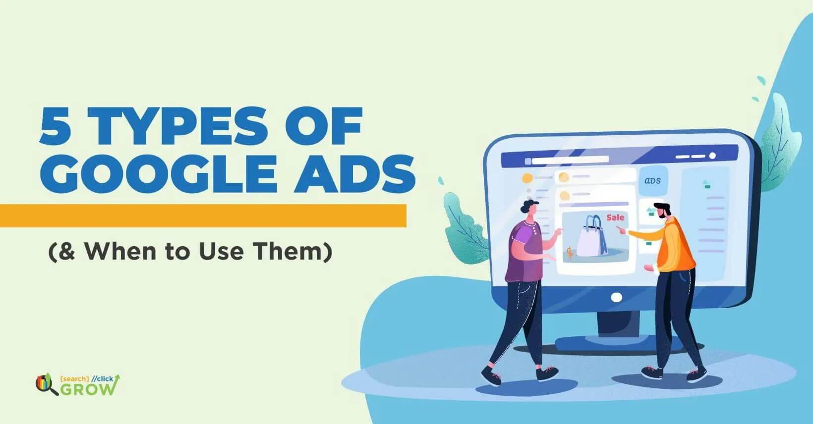 types of google ads