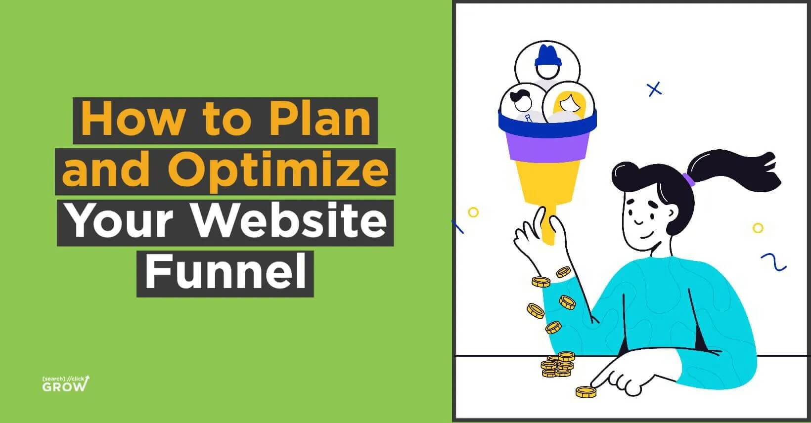 how to plan and optimize your website funnel