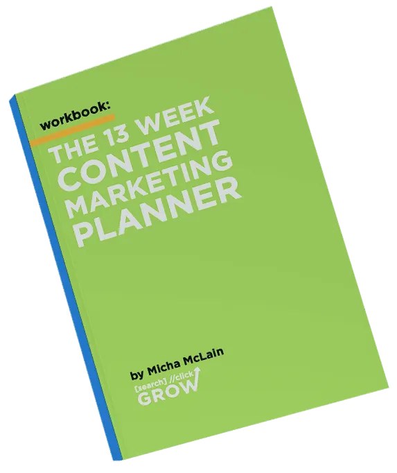 13 week content planner