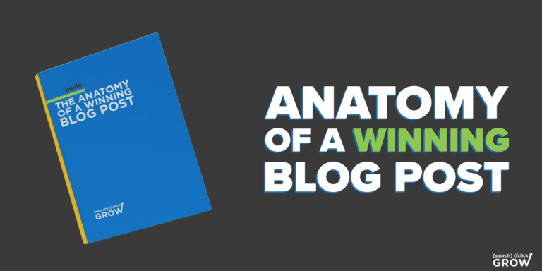 anatomy of a winning blog post