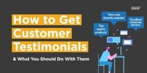 how to get customer testimonials