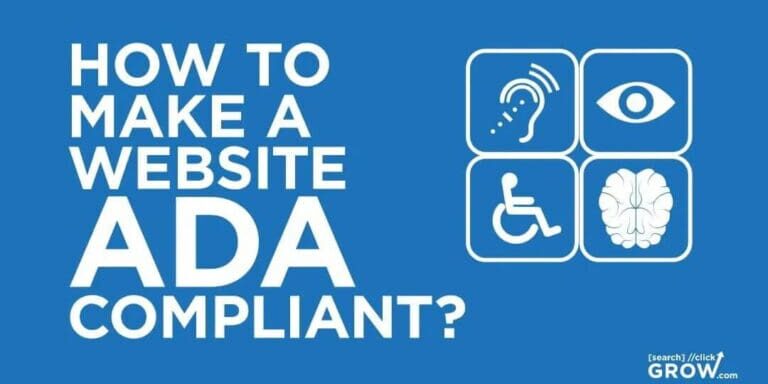 how to make a website ada compliant