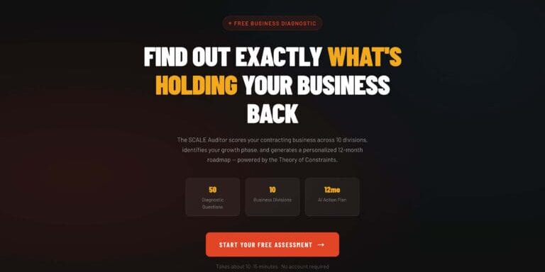 scale auditor home page